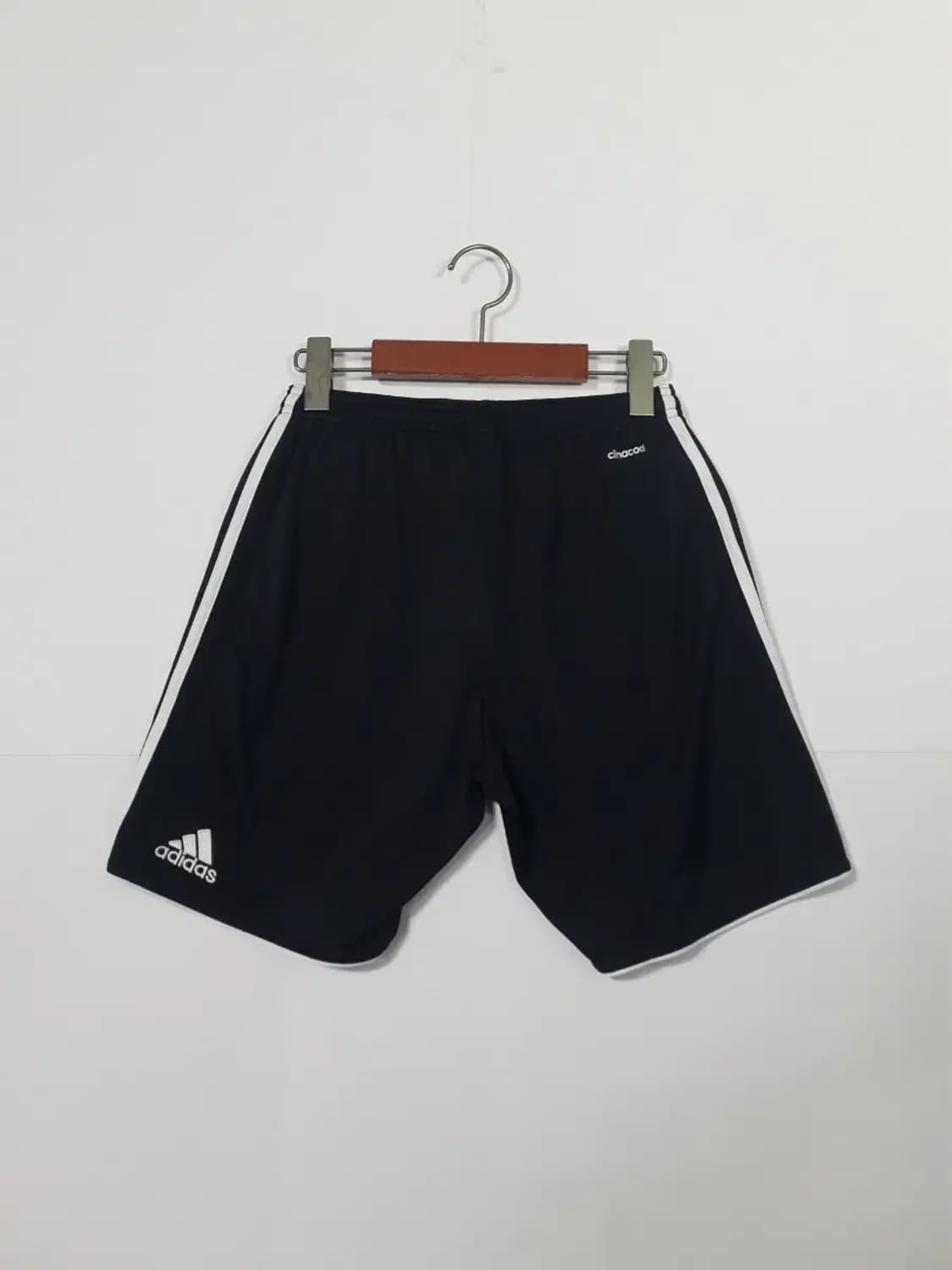 아디다스 삼선 반바지 검정색 상품이미지1