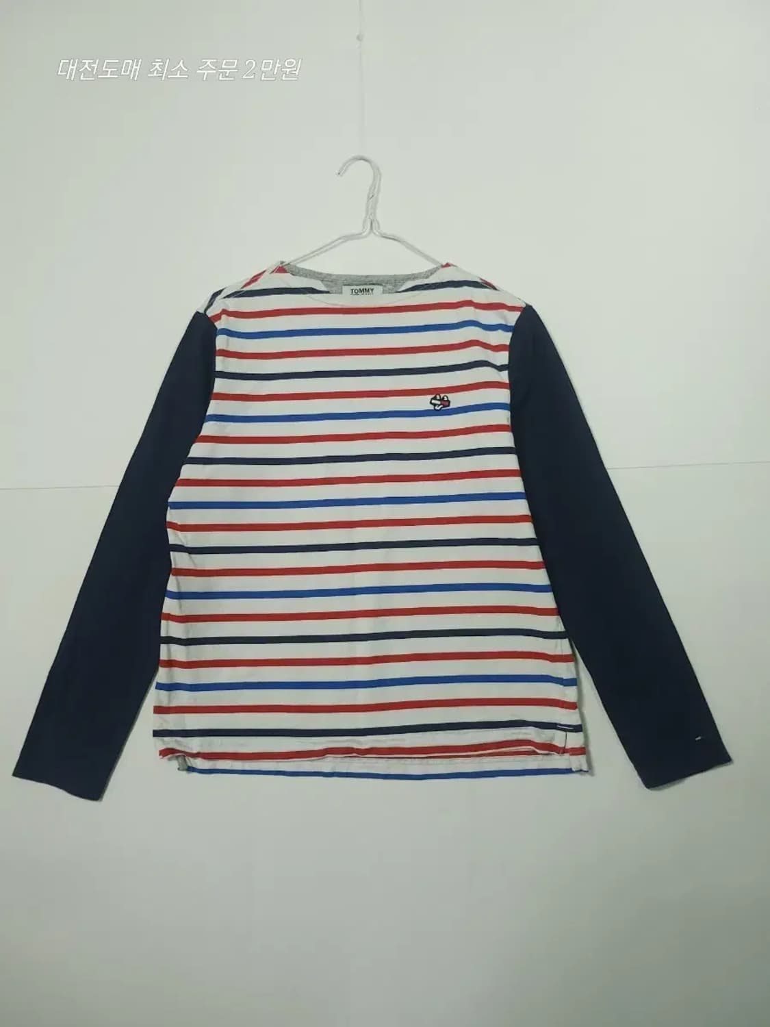 타미힐피거 스트라이프 긴팔 티셔츠 상품이미지1