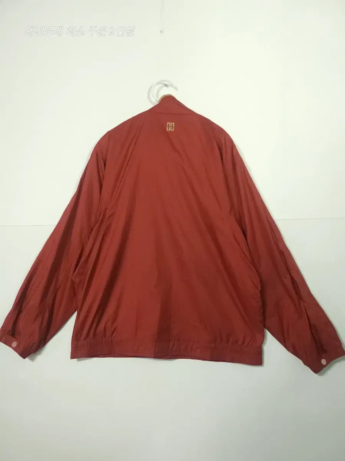 닥스 DAKS 하프넥 바람막이 점퍼 레드 상품이미지2