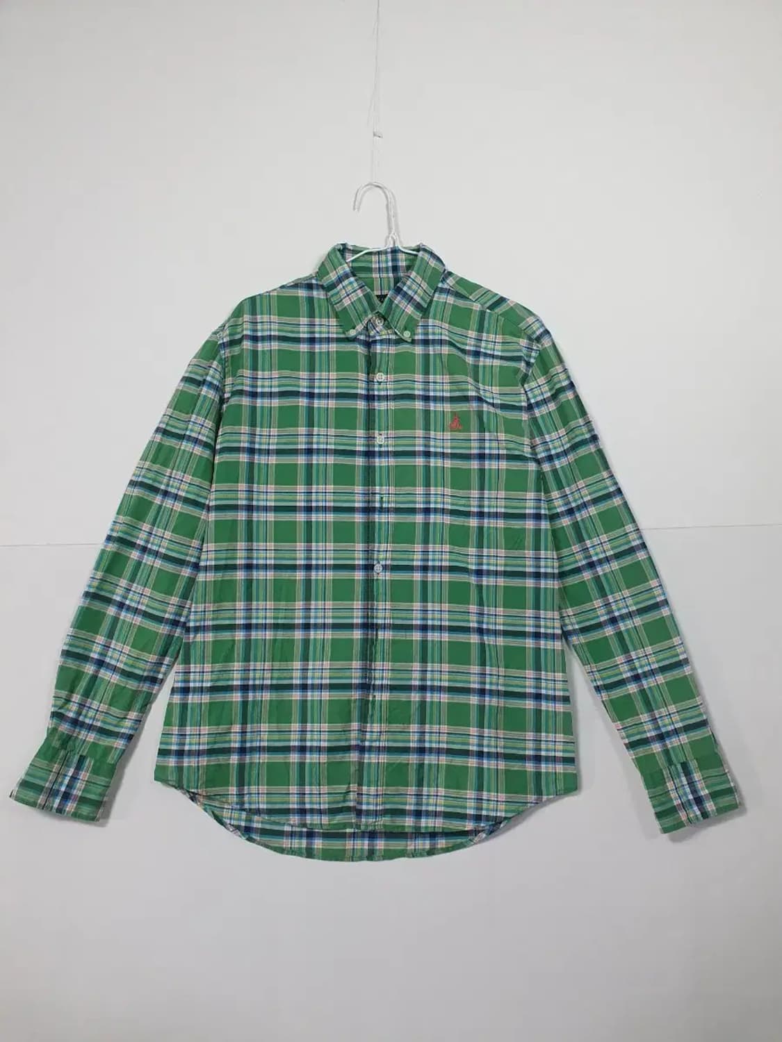 빈폴 그린 체크 긴팔 셔츠 상품이미지1