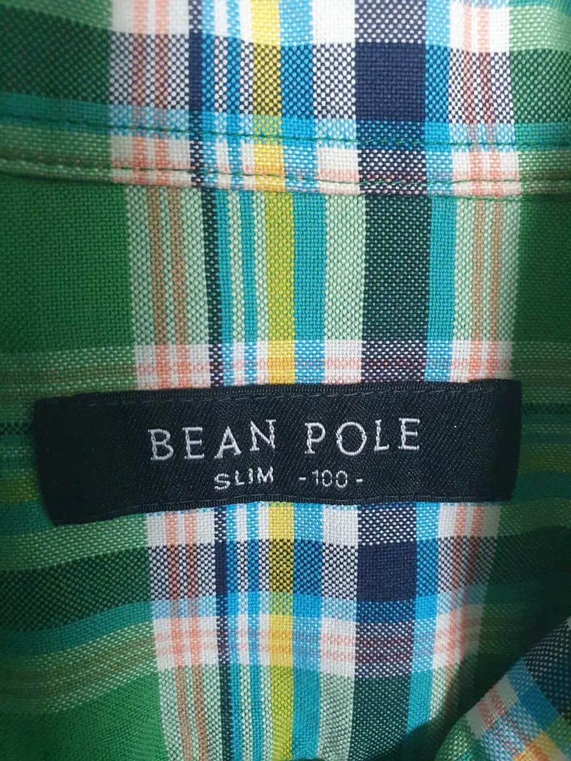 빈폴 그린 체크 긴팔 셔츠 상품이미지3