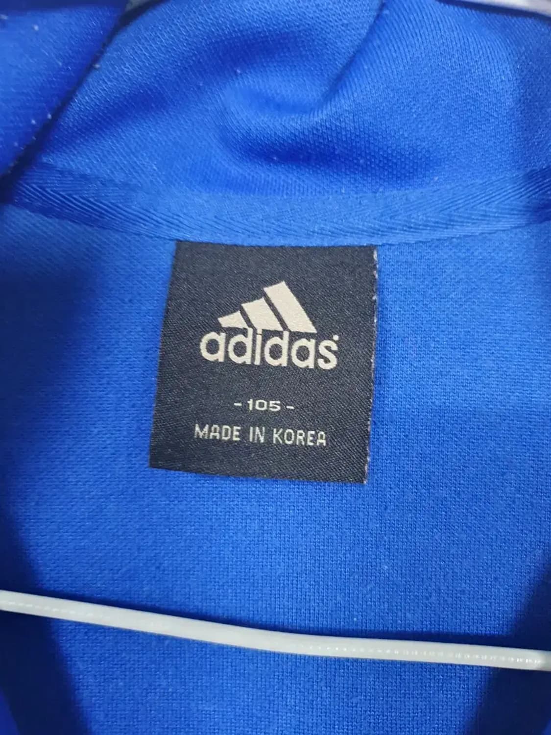 아디다스 삼선 트레이닝 자켓 블루 상품이미지3