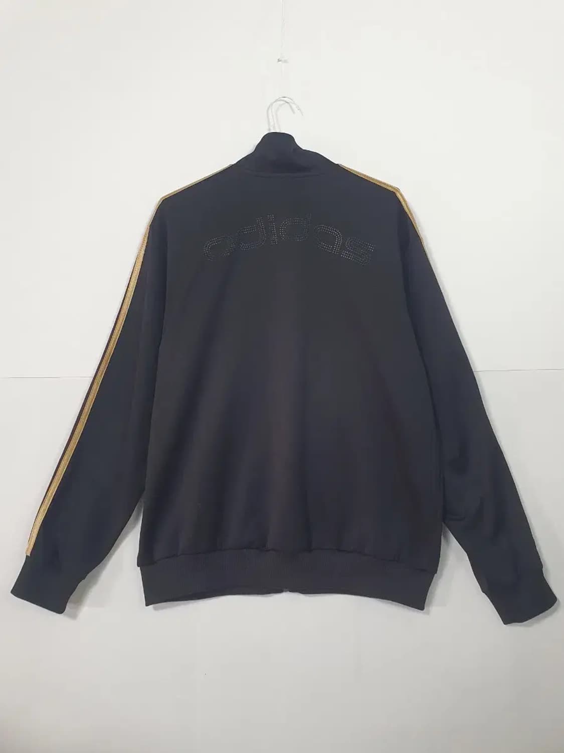 아디다스 블랙/골드 삼선 트랙 자켓 상품이미지2