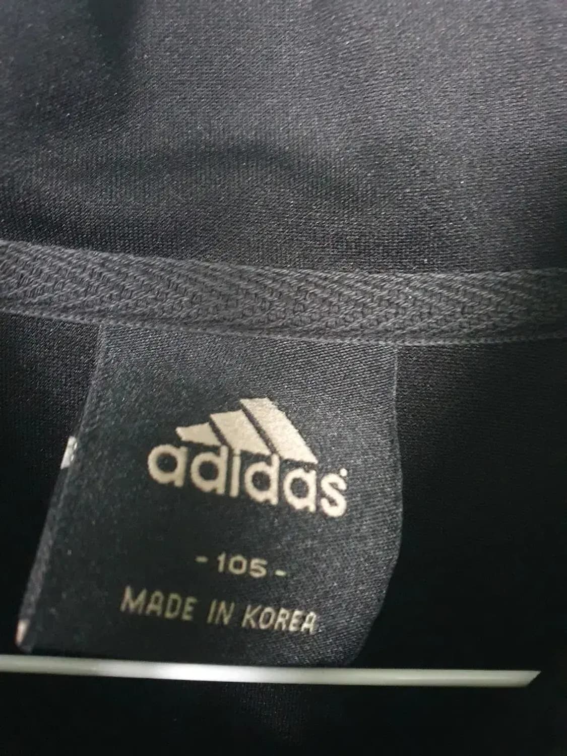 아디다스 블랙/골드 삼선 트랙 자켓 상품이미지3