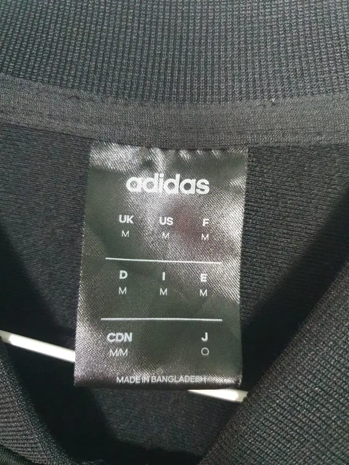 아디다스 삼선 트랙탑 블랙 상품이미지3