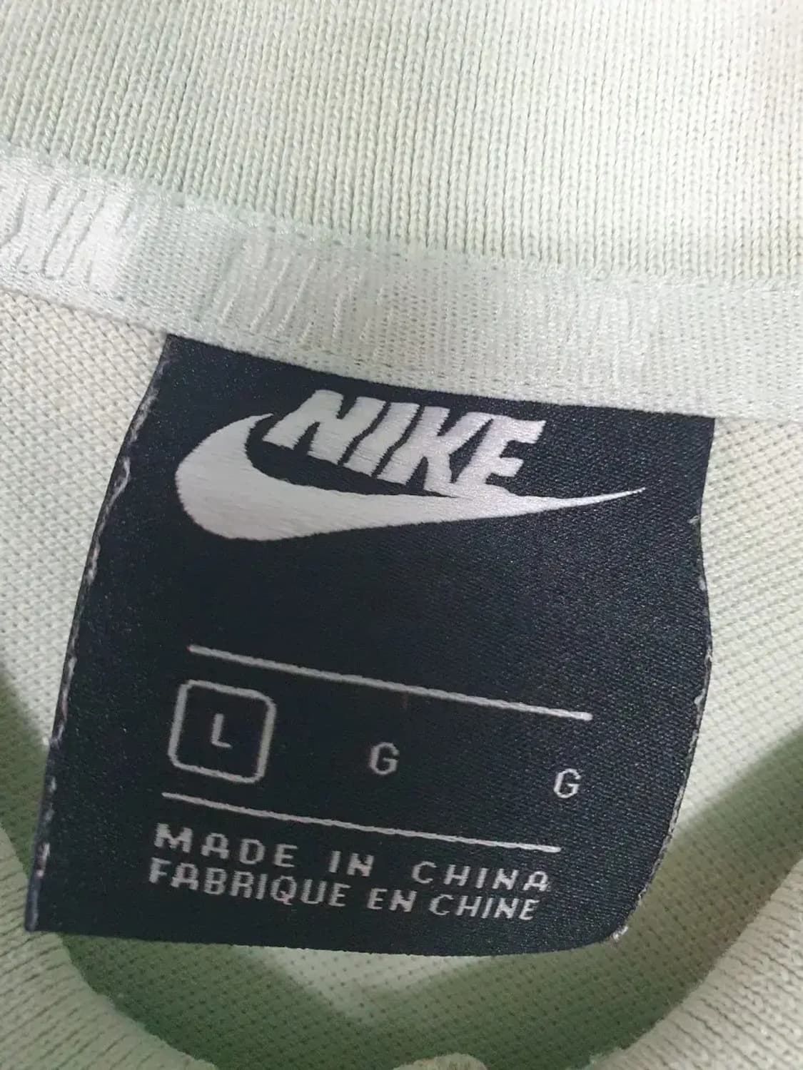 나이키 민트색 반팔 카라티 상품이미지3