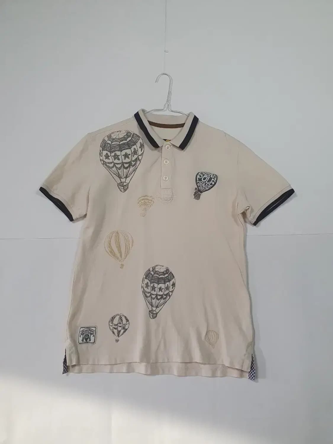 빈폴 열기구 프린팅 반팔 카라티 상품이미지1