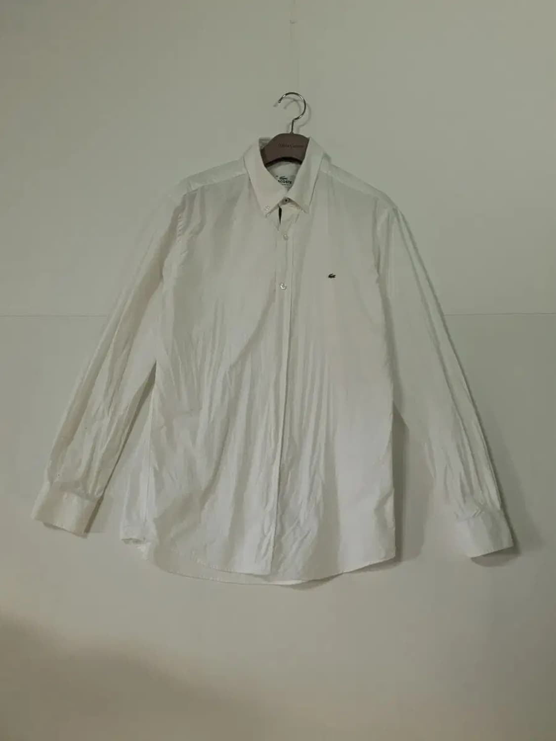 라코스테 화이트 셔츠 남성 긴팔 상품이미지1