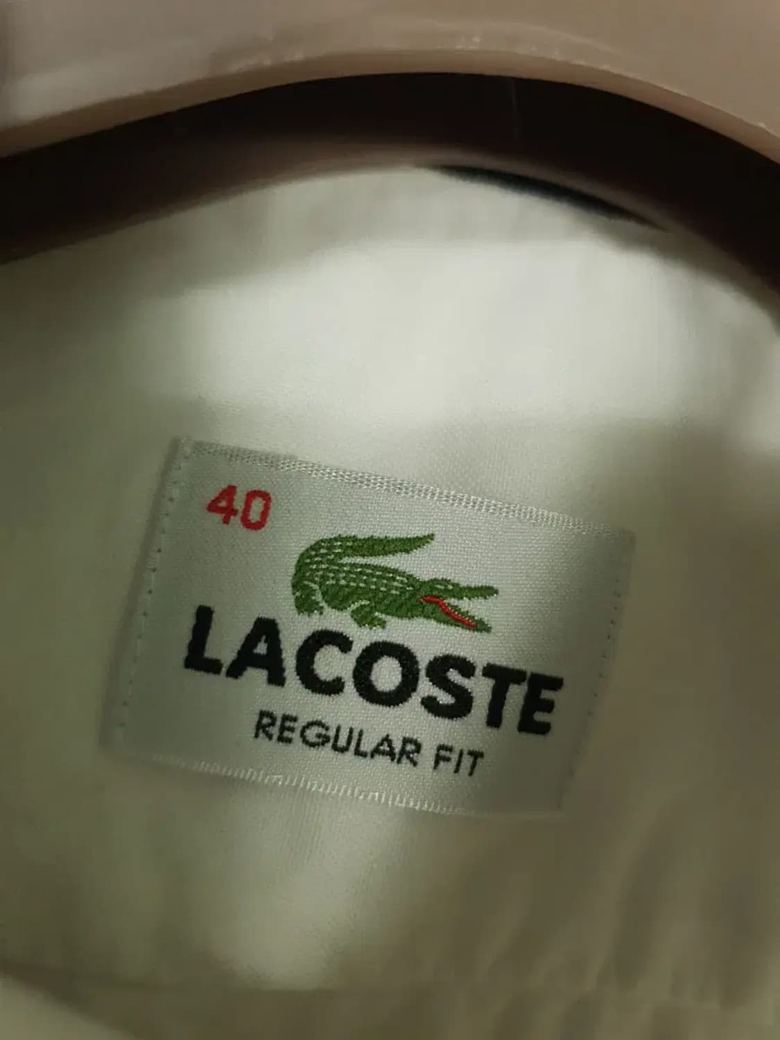 라코스테 화이트 셔츠 남성 긴팔 상품이미지3