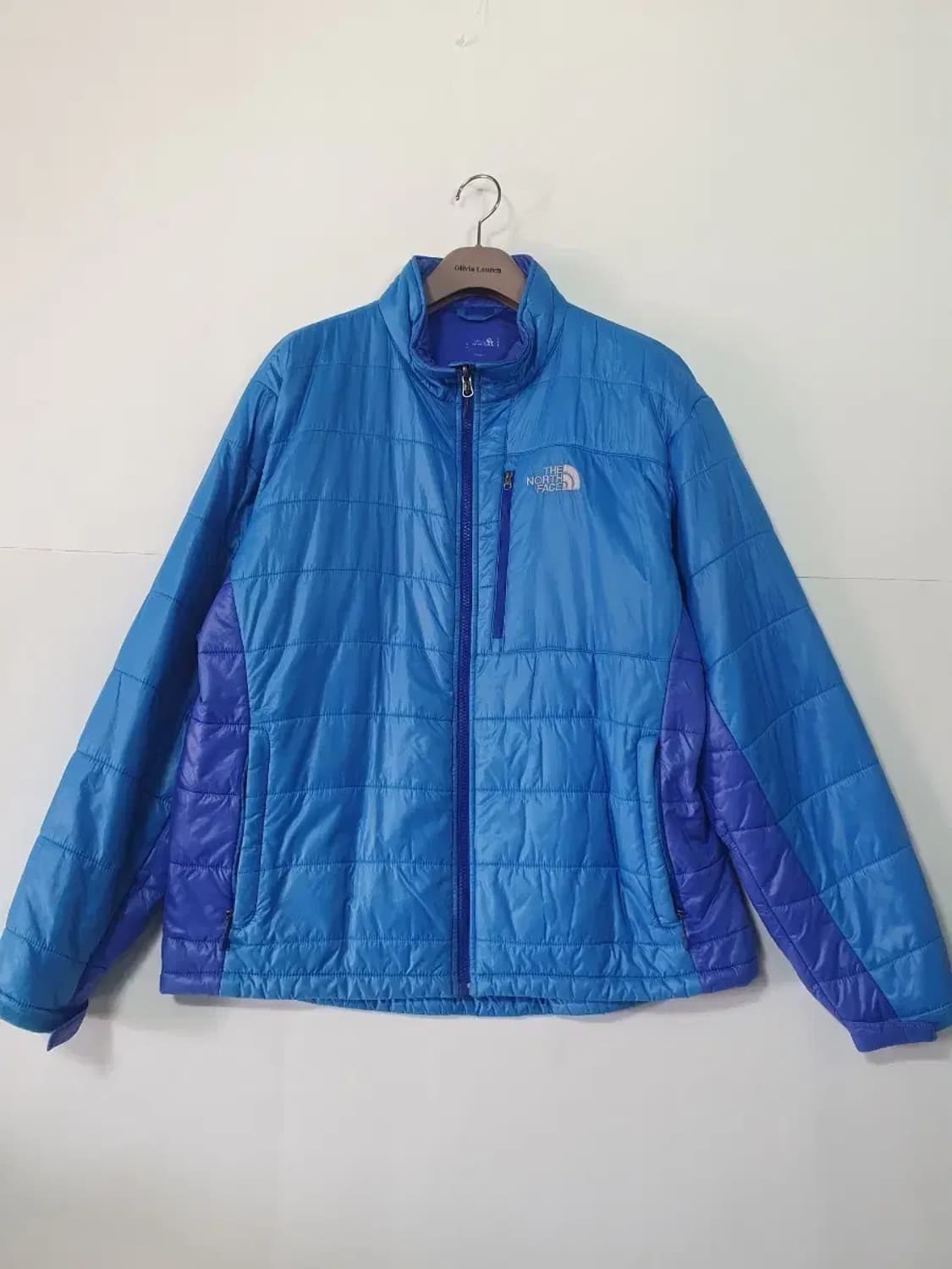노스페이스 블루 패딩 자켓 상품이미지1