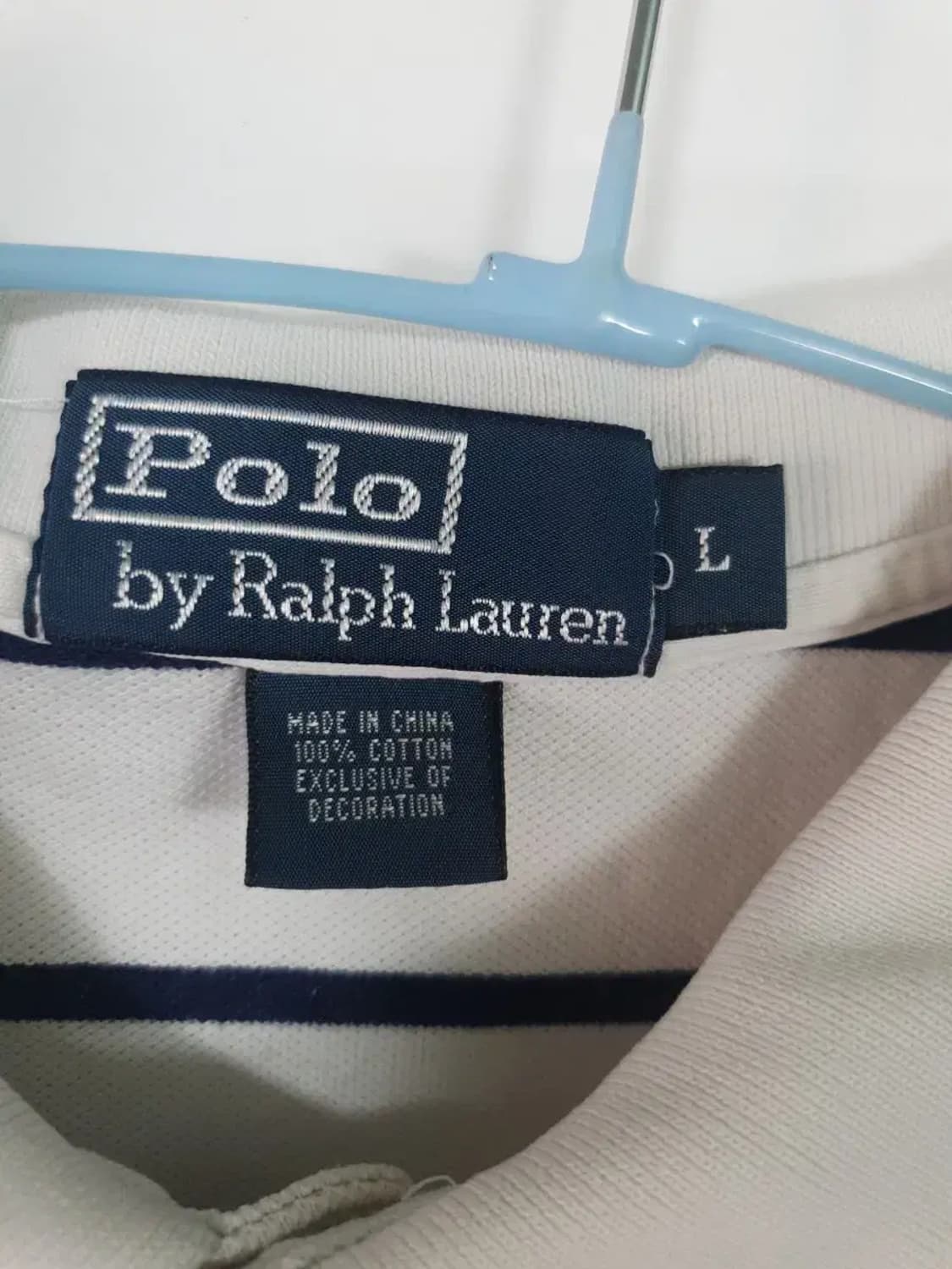 폴로 랄프로렌 스트라이프 반팔 카라티 상품이미지3