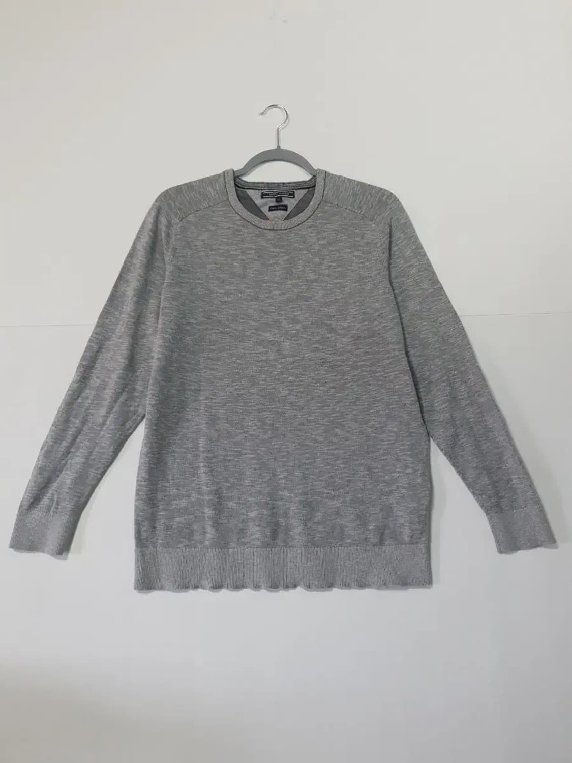 타미힐피거 남성 회색 니트 스웨터 상품이미지1