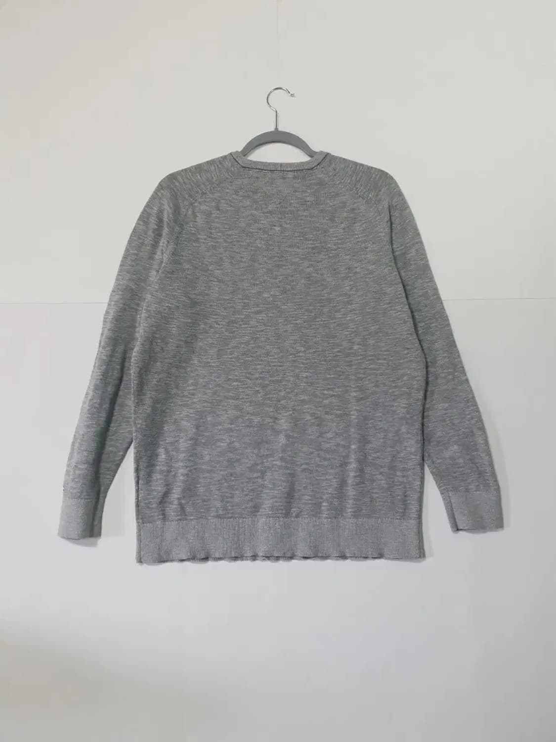 타미힐피거 남성 회색 니트 스웨터 상품이미지2