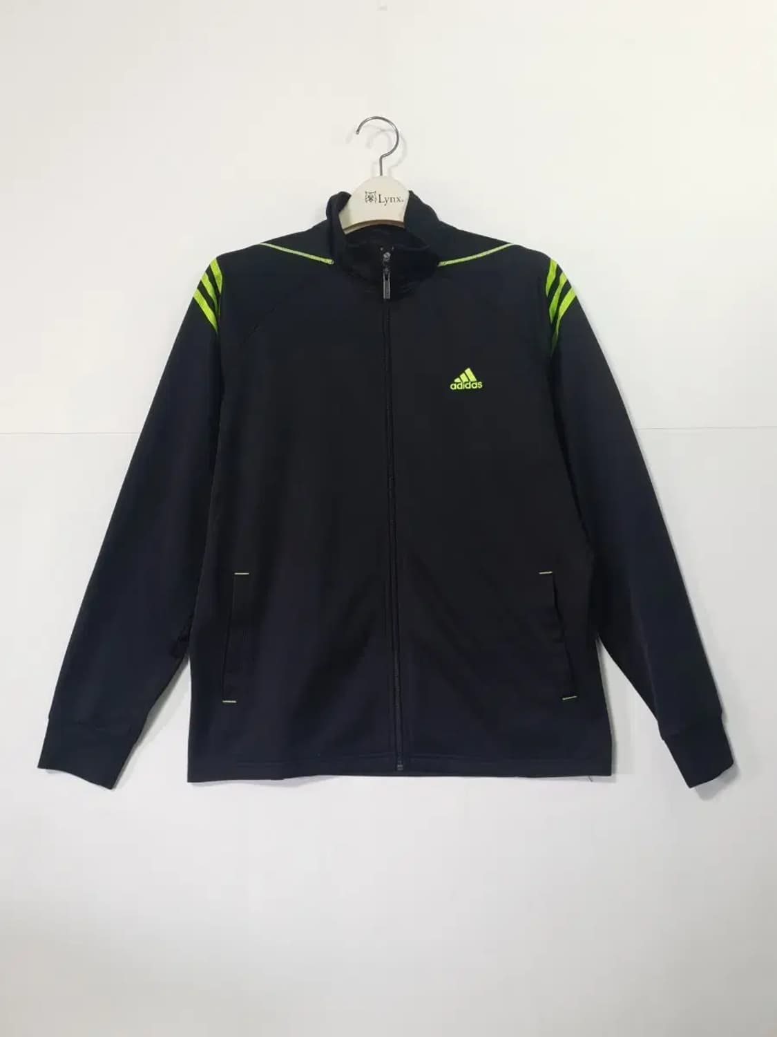 아디다스 블랙 삼선 트레이닝 집업 상품이미지1