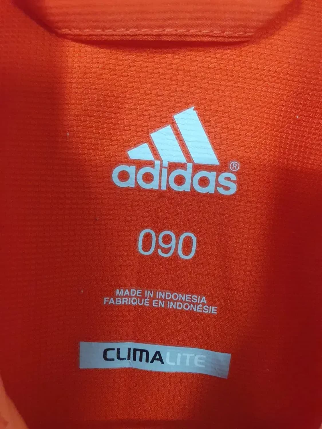 아디다스 여성용 오렌지색 바람막이 상품이미지3