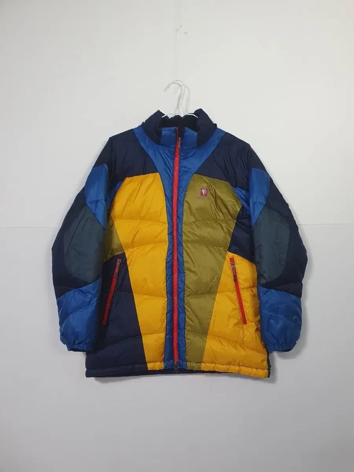 블랙야크 컬러블록 다운 패딩 점퍼 상품이미지1