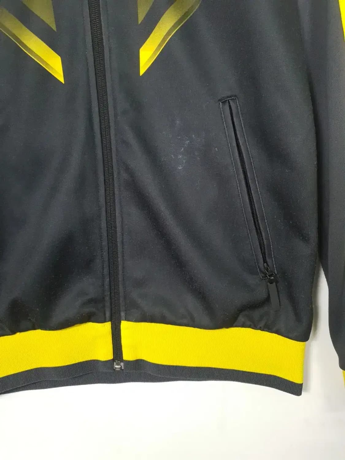 아디다스 첼시 트랙탑 블랙/옐로우 상품이미지5