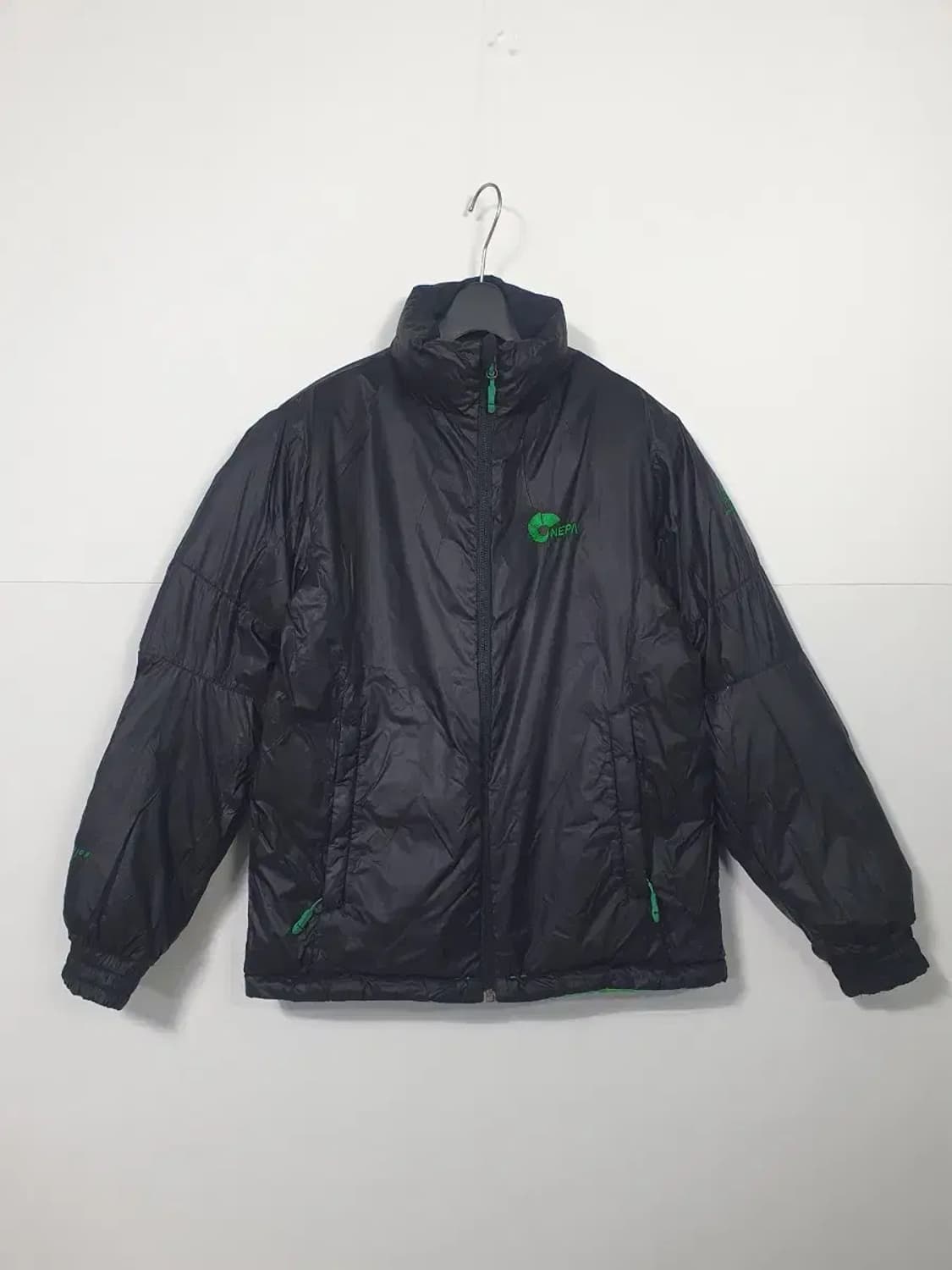 네파 리버시블 그린/블랙 패딩 자켓 양면 상품이미지3