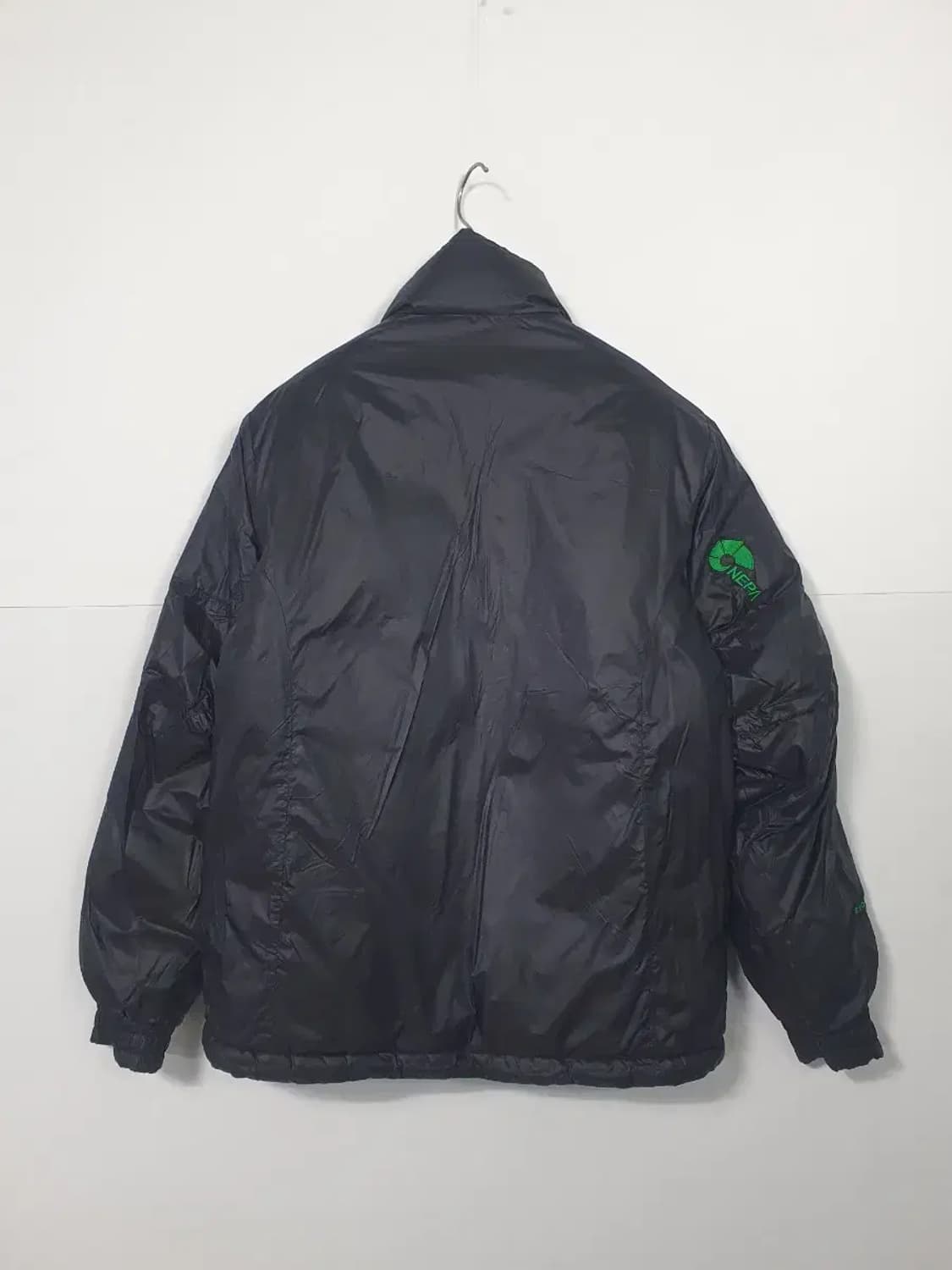 네파 리버시블 그린/블랙 패딩 자켓 양면 상품이미지4