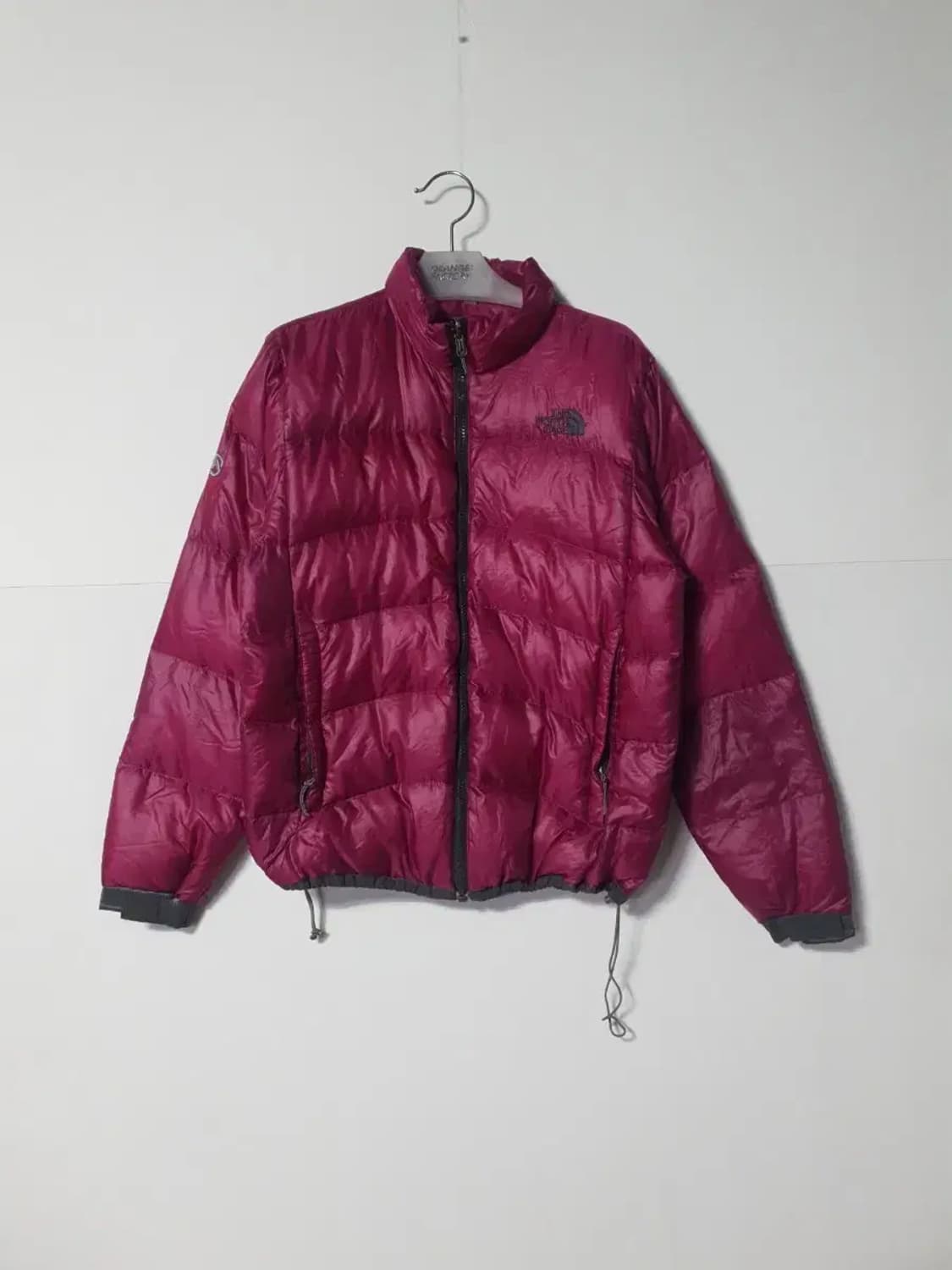 노스페이스 여성용 핑크 패딩 점퍼 상품이미지1