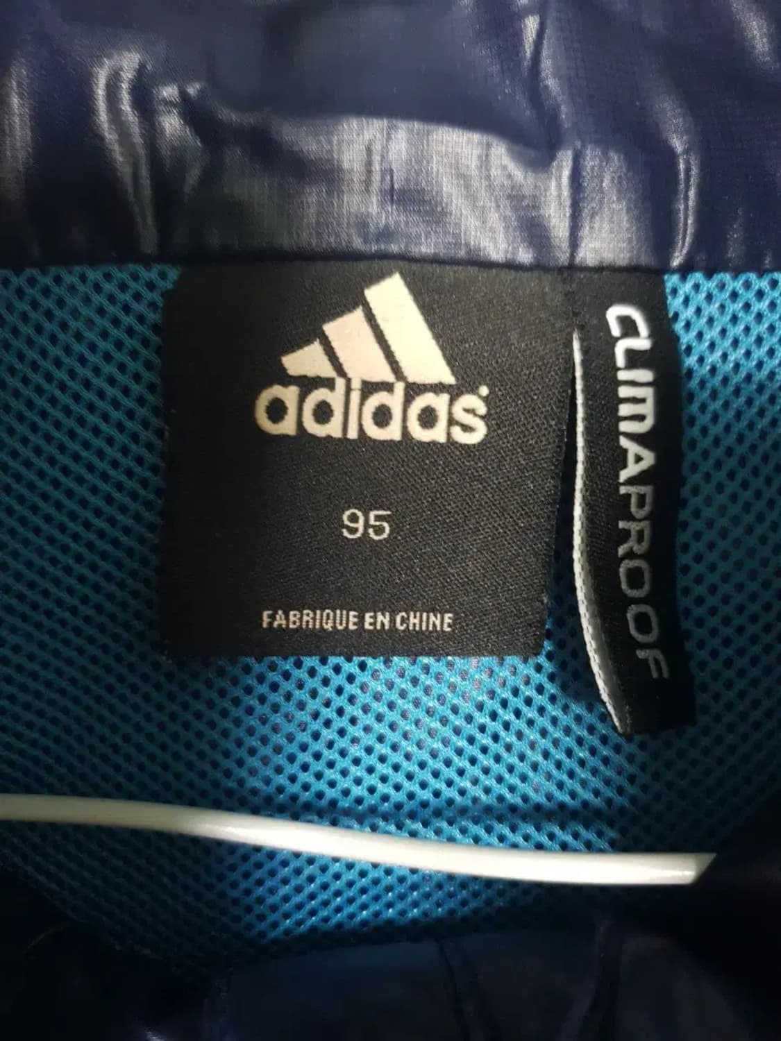 아디다스 네이비/블루 바람막이 자켓 상품이미지3