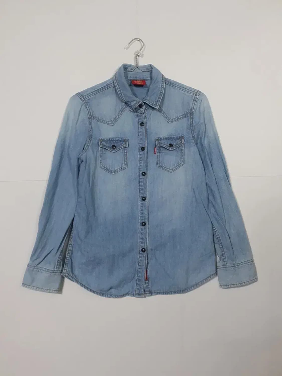 디키즈 여성 데님 셔츠 긴팔 상품이미지1