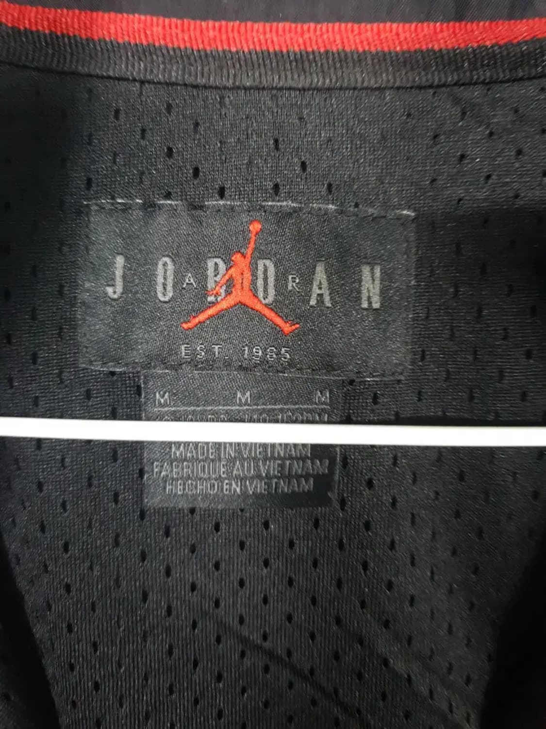 조던 블랙 바람막이 자켓 점퍼 상품이미지3