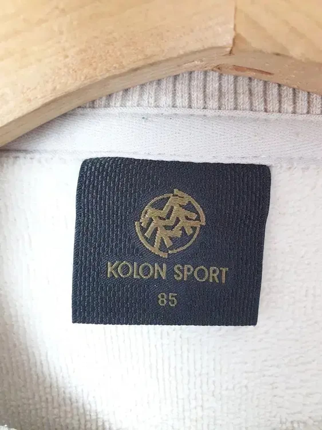 코오롱 KOLON SPORT 융기모 퀄팅 맨투맨 오트밀 2200041 상품이미지9