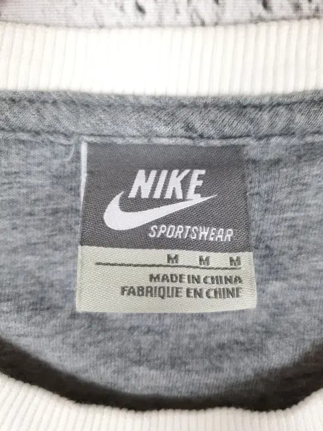 나이키 NIKE 우먼 면 스웻셔츠 맨투맨 화이트 스트라이프 2200124 상품이미지8