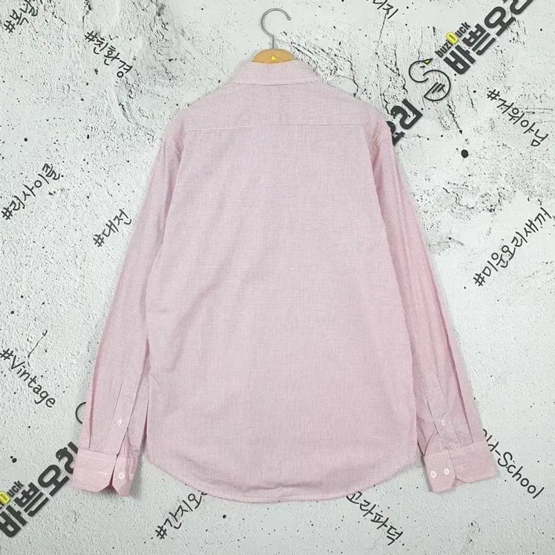 빈폴 BEANPOLE 셔츠 레드 핀체크 1100121 상품이미지2