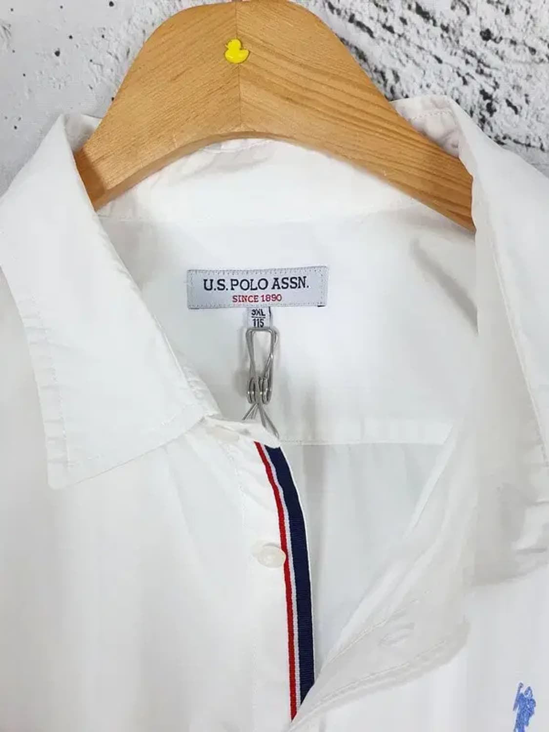 US폴로 US POLO ASSN 셔츠 화이트 1100226 상품이미지9