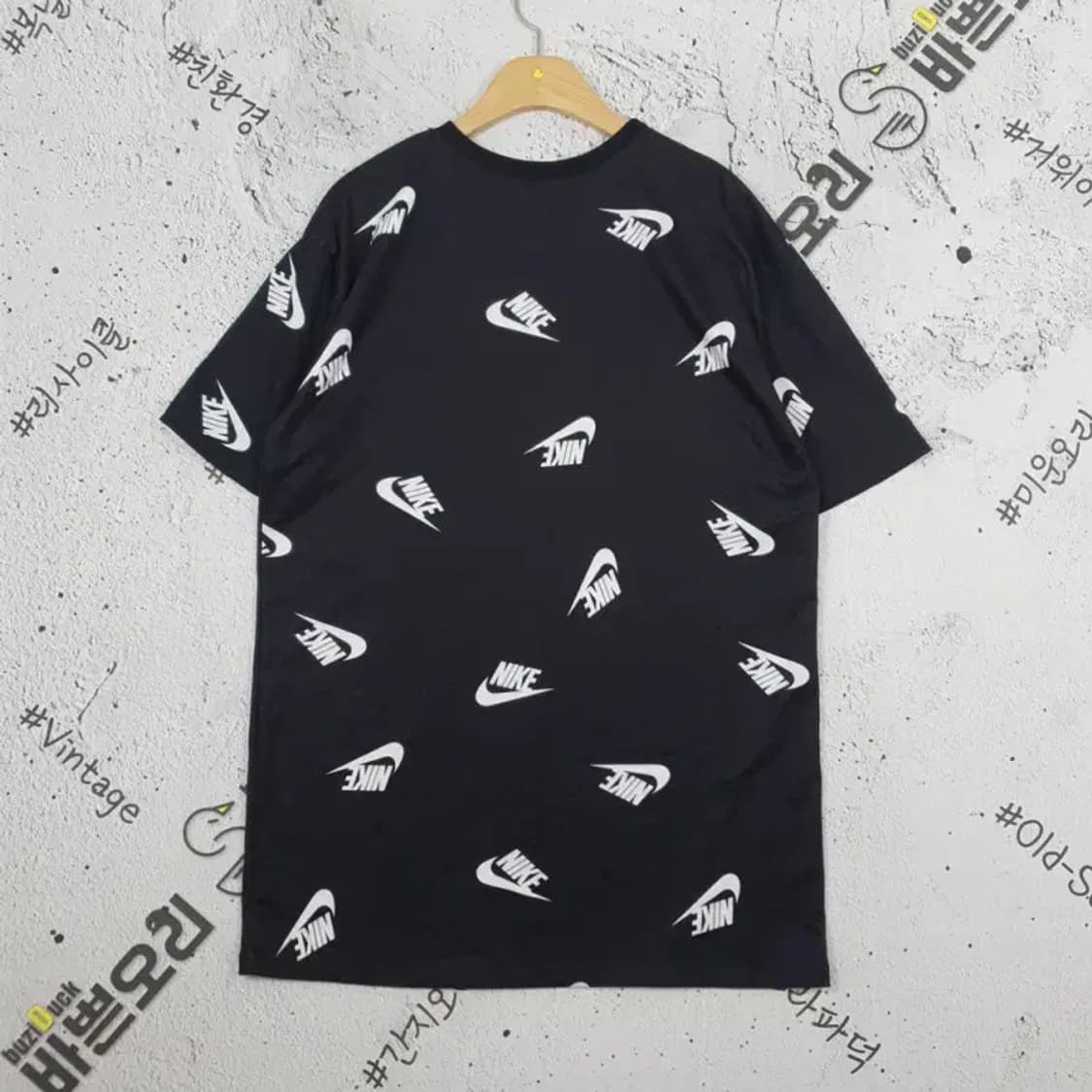 나이키 NIKE 올오버 퓨추라 반팔 티 블랙 95 1000218 상품이미지2