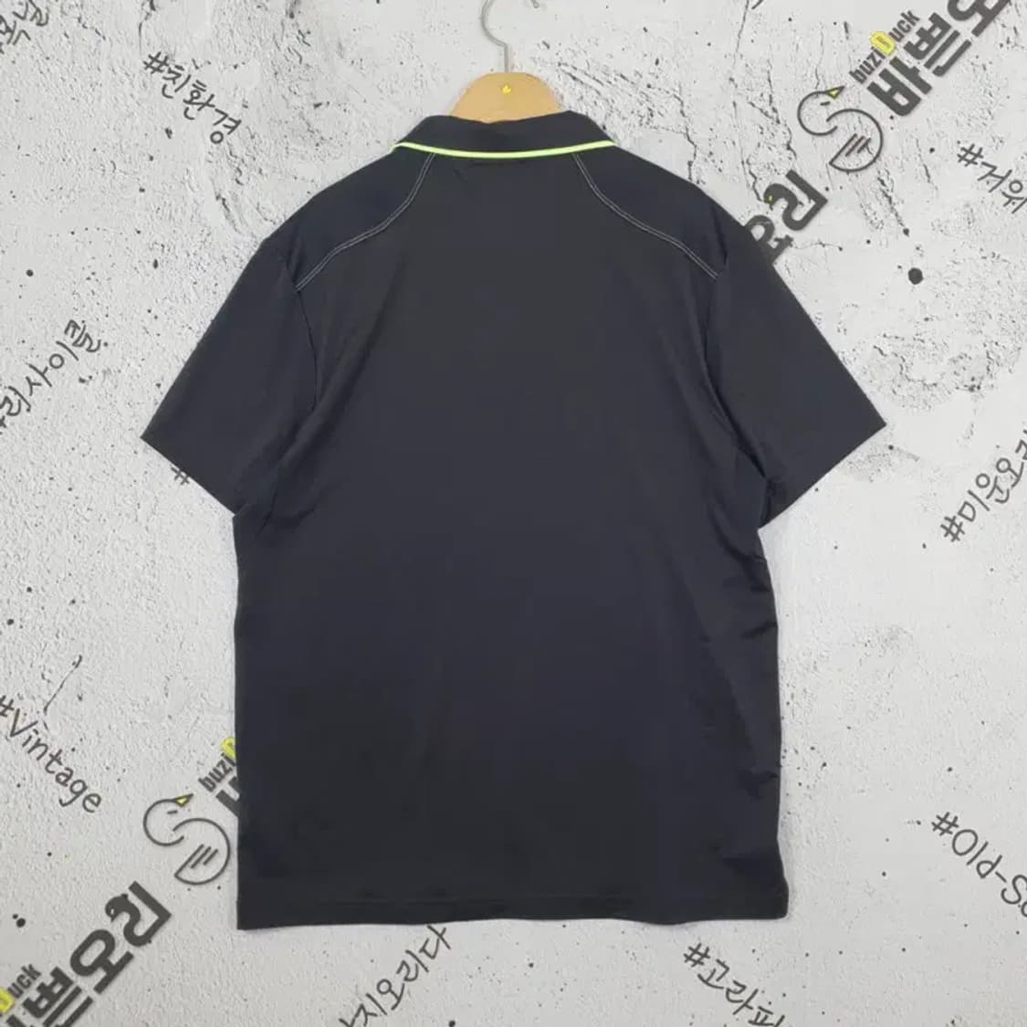 르까프 LECAF 기능성 반팔 카라티 다크그레이 100 1000224 상품이미지2