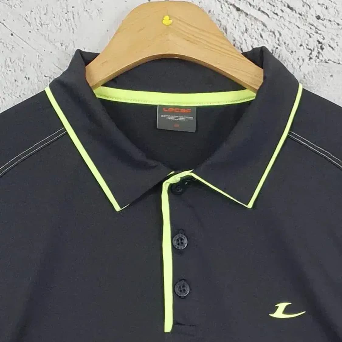 르까프 LECAF 기능성 반팔 카라티 다크그레이 100 1000224 상품이미지4