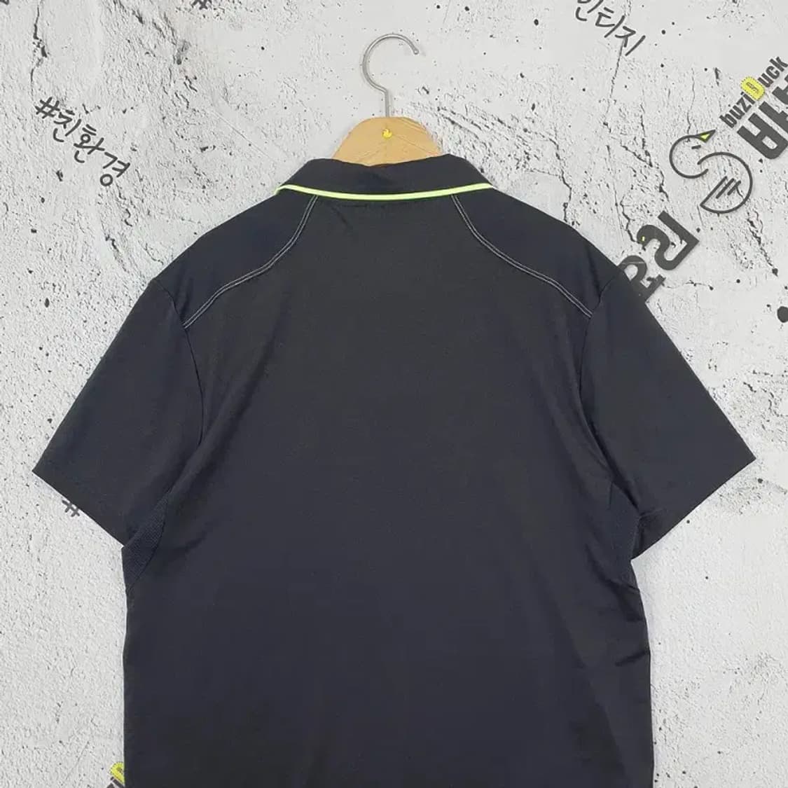 르까프 LECAF 기능성 반팔 카라티 다크그레이 100 1000224 상품이미지6