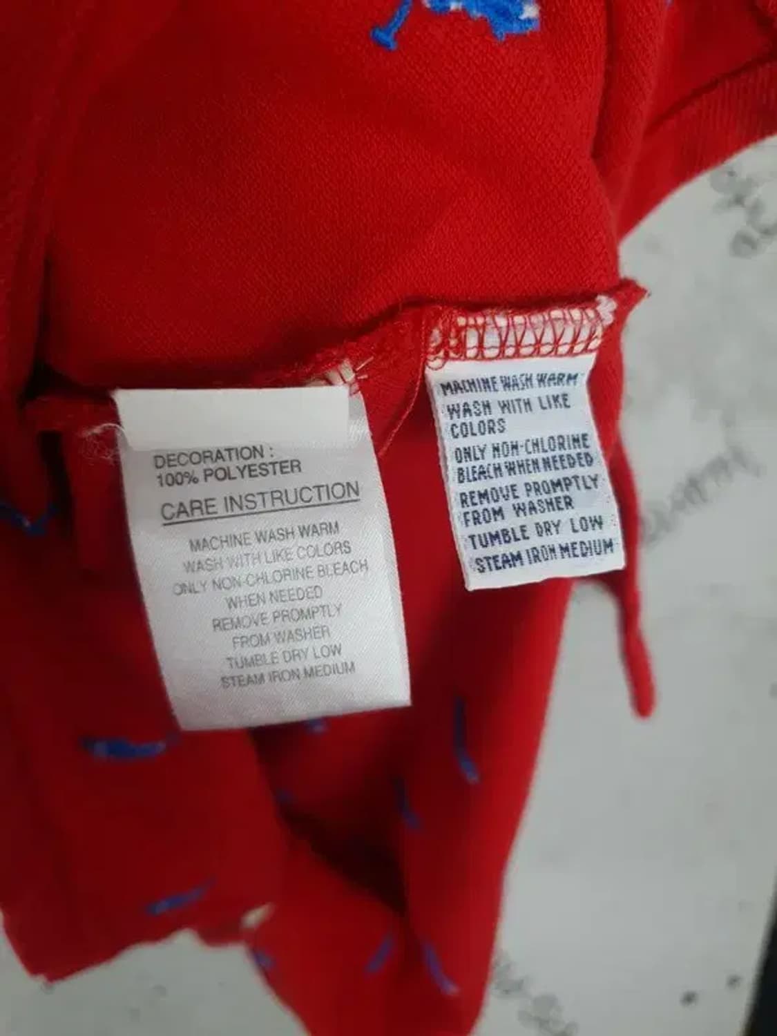 폴로랄프로렌 POLO 멀티블루포니 카라티 레드 S 1000422 상품이미지10