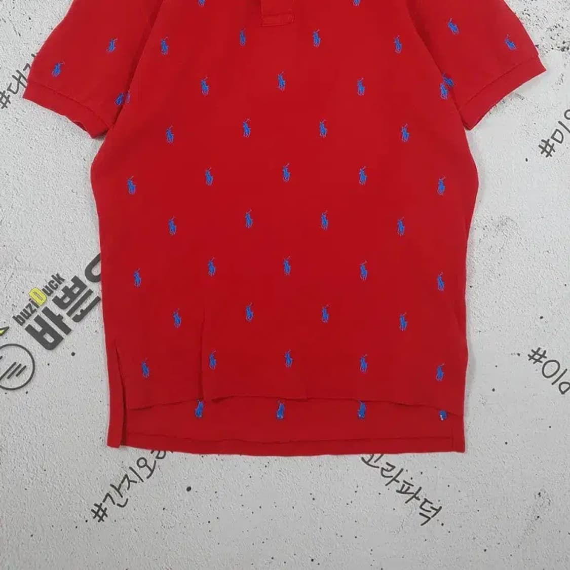 폴로랄프로렌 POLO 멀티블루포니 카라티 레드 S 1000422 상품이미지5