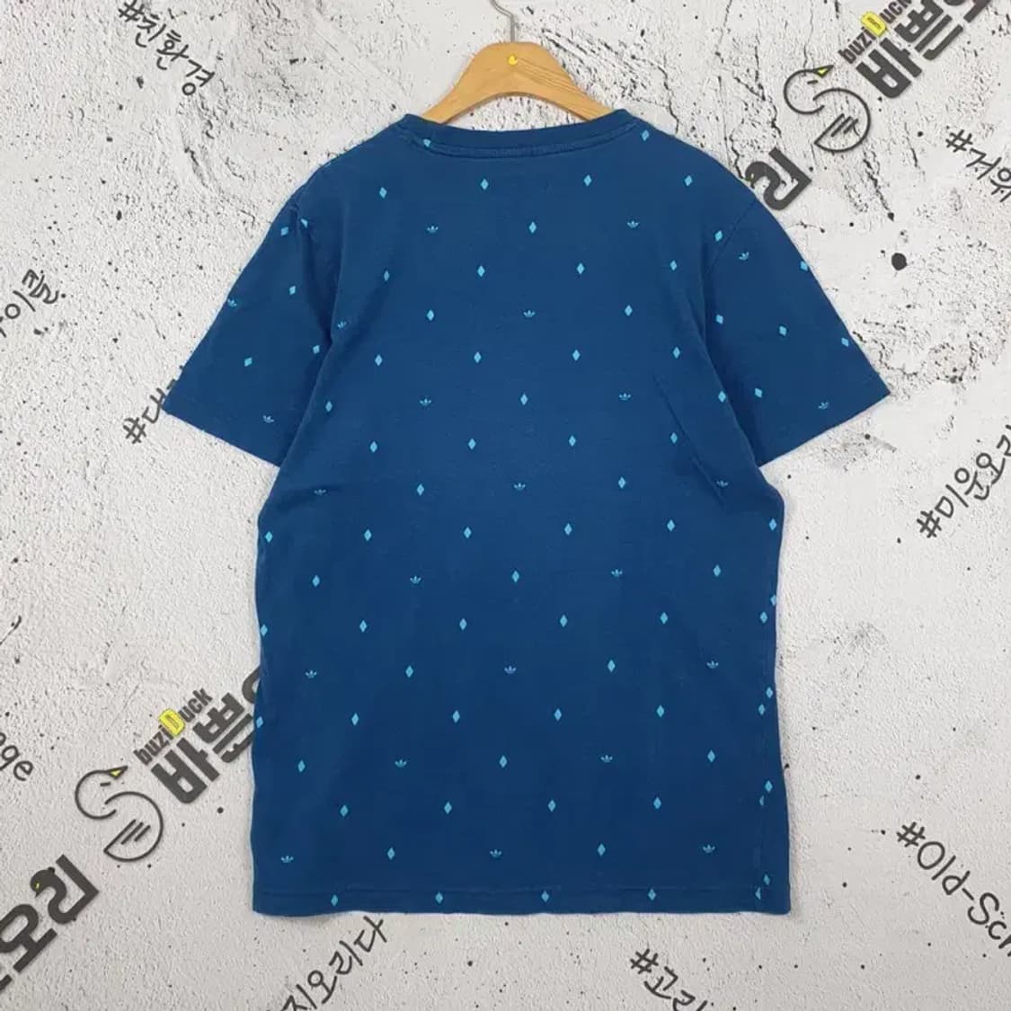 아디다스 트레포일 ADIDAS 반팔 티 빈티지 네이비 95 1000423 상품이미지2