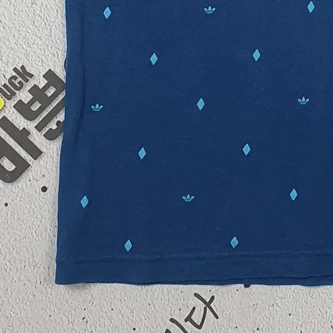 아디다스 트레포일 ADIDAS 반팔 티 빈티지 네이비 95 1000423 상품이미지6