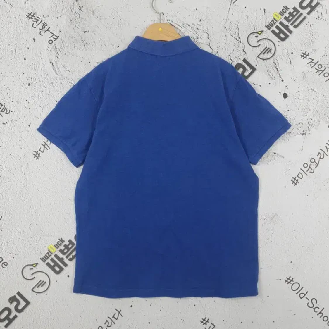 폴로랄프로렌 POLO 반팔 카라티 멜란지 블루 L(95) 1000424 상품이미지2