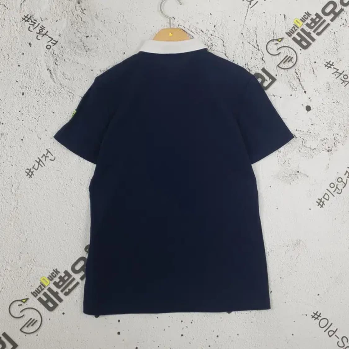 헤지스 HAZZYS 골프 여성 반팔 카라티 네이비 95 1000429 상품이미지2