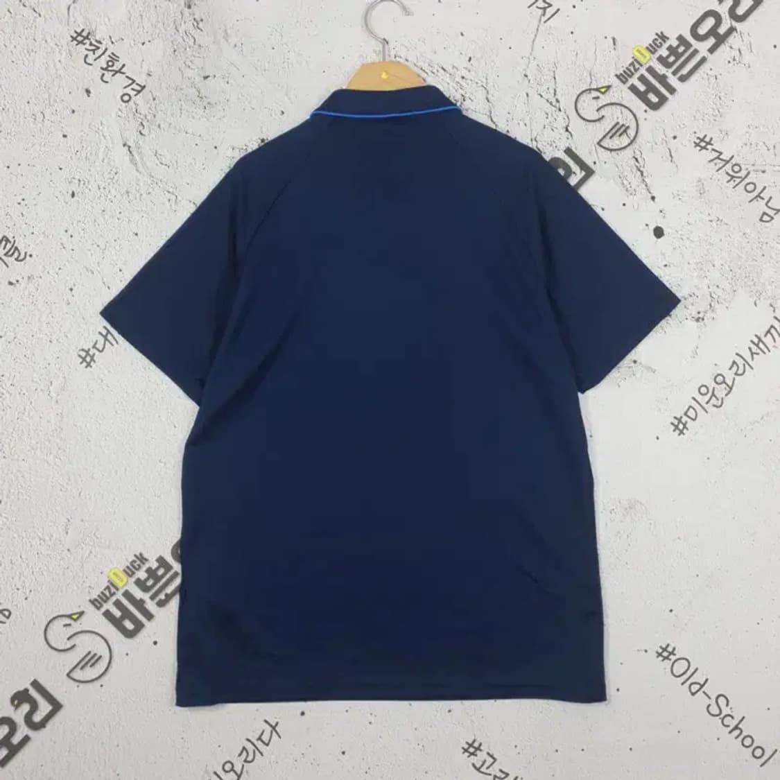아디다스 기능성 반팔 카라티 네이비 XL(100) 1000425 상품이미지2