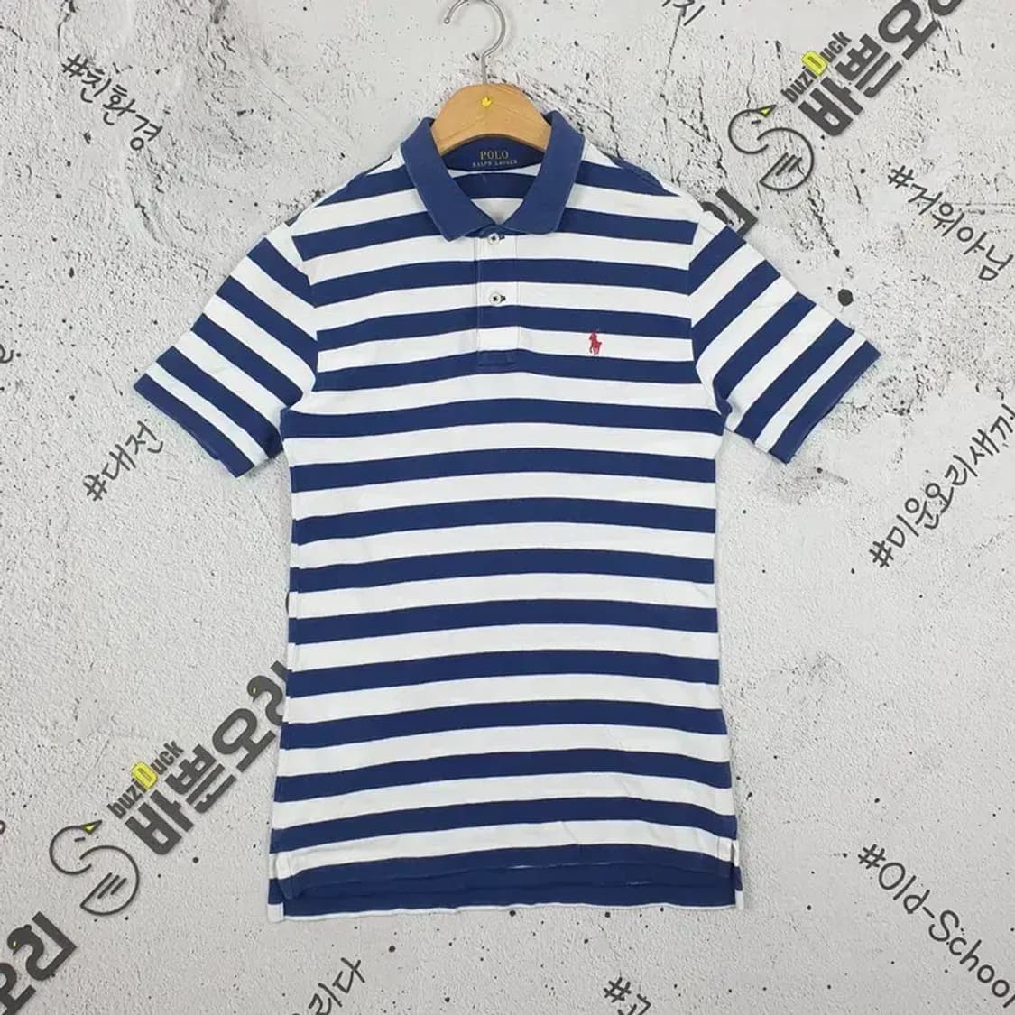 폴로랄프로렌 POLO 여성 반팔 카라티 네이비 S 1000432 상품이미지1