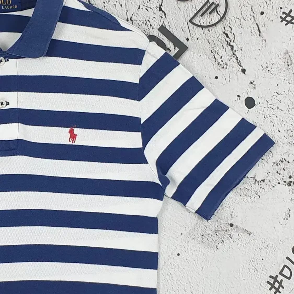 폴로랄프로렌 POLO 여성 반팔 카라티 네이비 S 1000432 상품이미지5