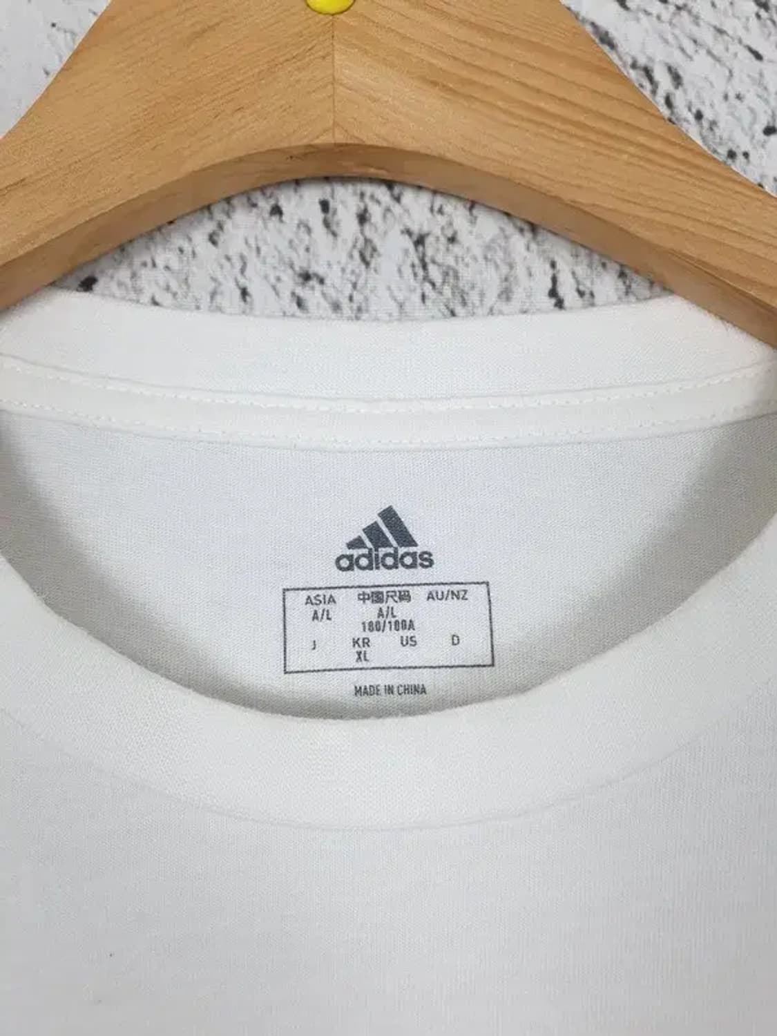 아디다스 ADIDAS 반팔 티 화이트 골드 XL(100) 1000428 상품이미지9