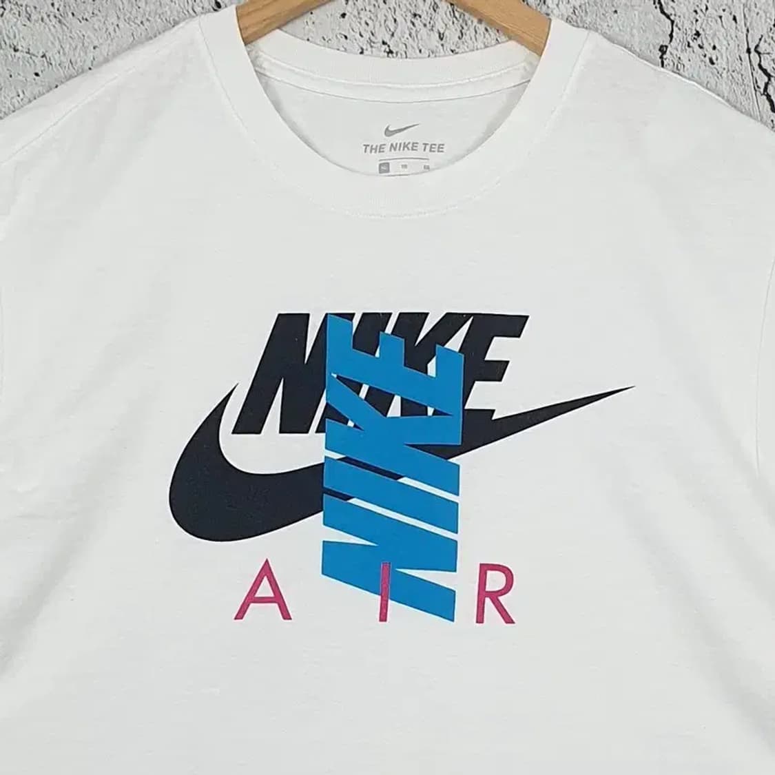 나이키 NIKE 브라이트 에어 반팔 티셔츠 화이트 XL 1000431 상품이미지5