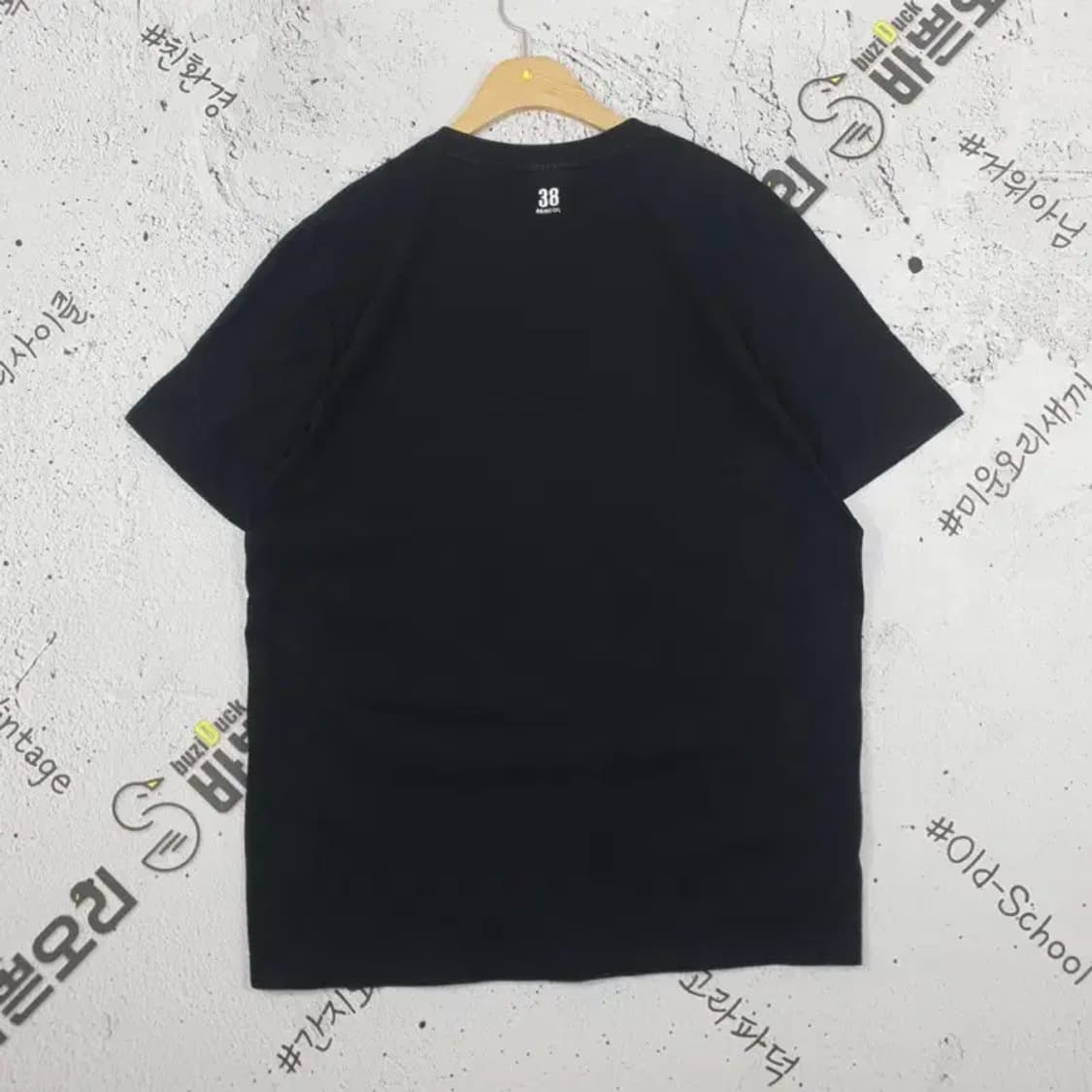 캉골 KANGOL 브리티시 반팔 티셔츠 블랙 XL 1000433 상품이미지2