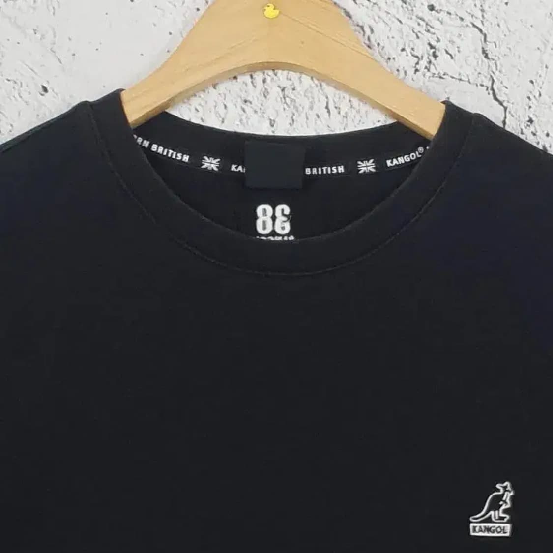 캉골 KANGOL 브리티시 반팔 티셔츠 블랙 XL 1000433 상품이미지4