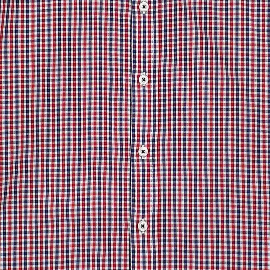 헤지스 HAZZYS 긴팔 남방 셔츠 투컬러깅엄 105 1100296 상품이미지5