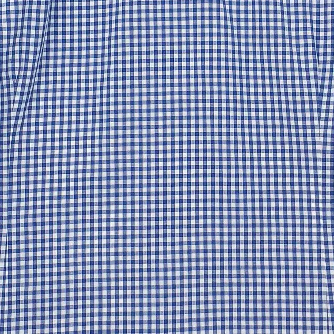 빈폴 BEANPOLE 긴팔 남방 셔츠 블루 깅엄 105 1100297 상품이미지7